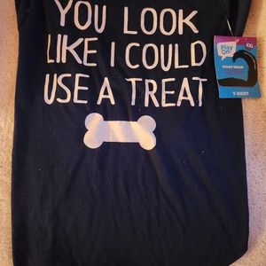 PLAY ON WOOFWEAR DOG T SHIRT